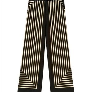 Toteme? monogram silk slacks size 2/4 EUC